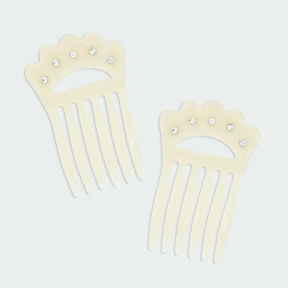 1928 Jewelry Classic Double Hair Comb Pins