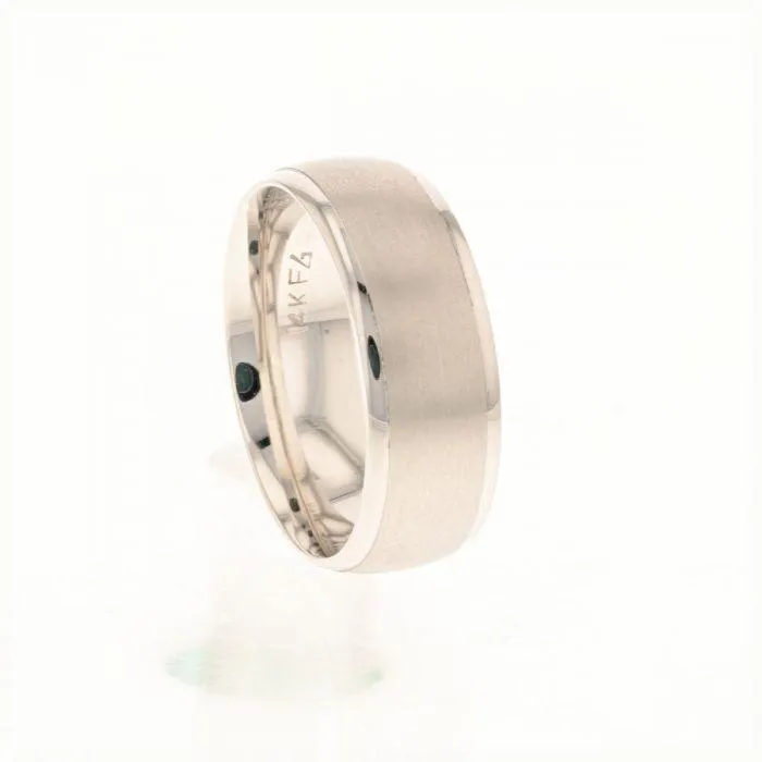 ADAM Carved Wedding Band - 4mm - 8mm