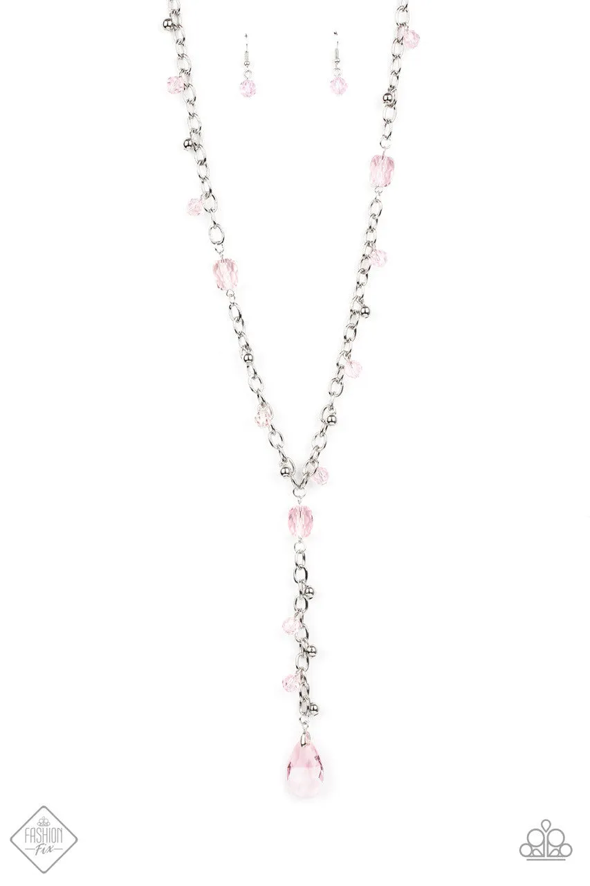 Afterglow Party Pink Paparazzi Necklace