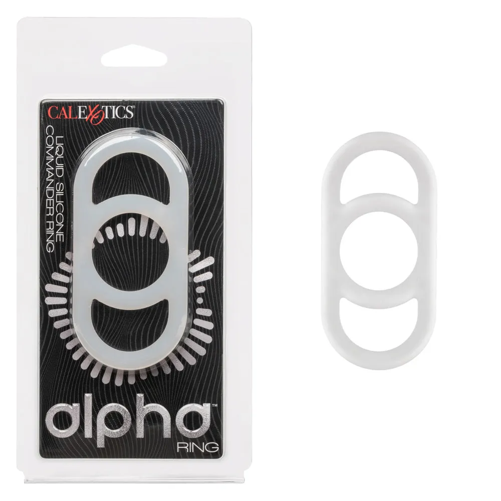 Alpha Liquid Silicone Commander Ring Natural