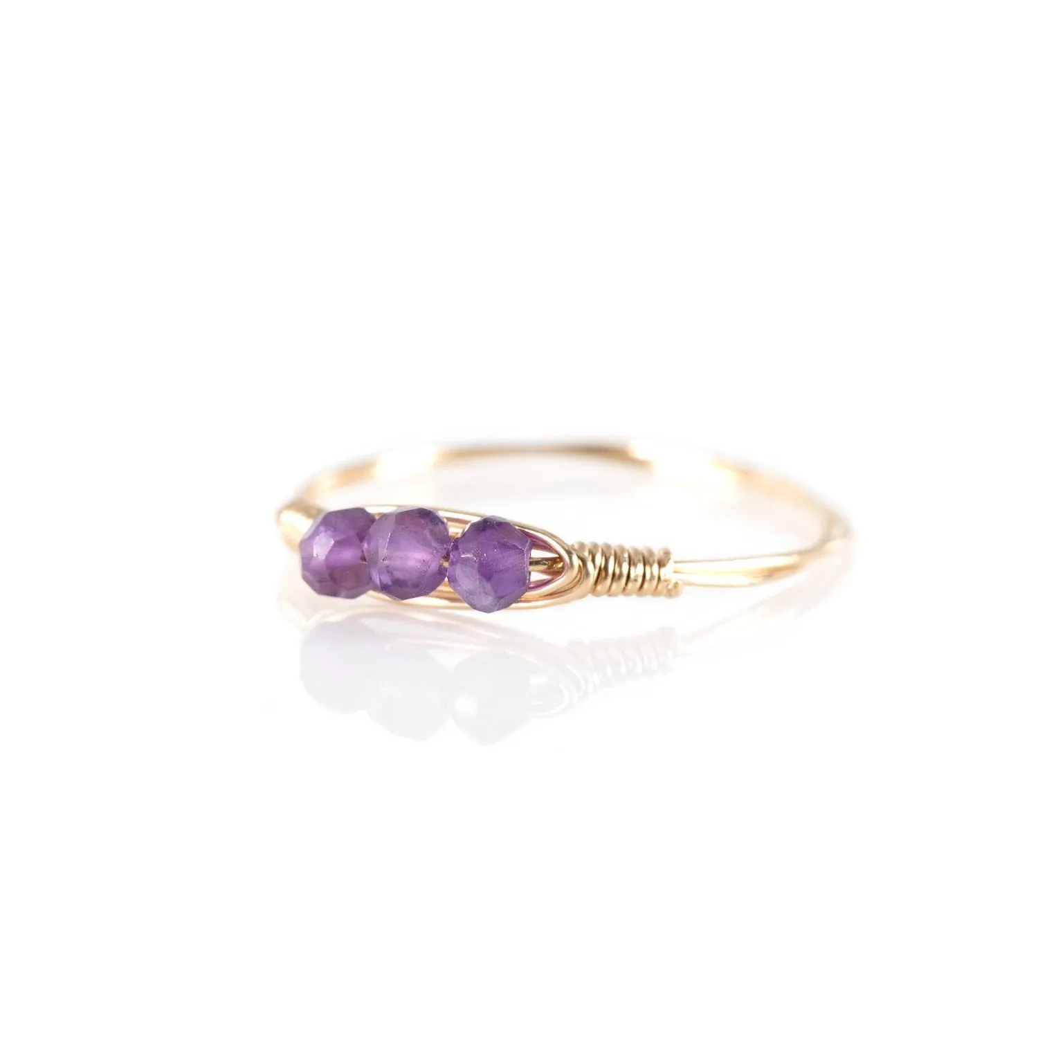 Amethyst Statement Ring