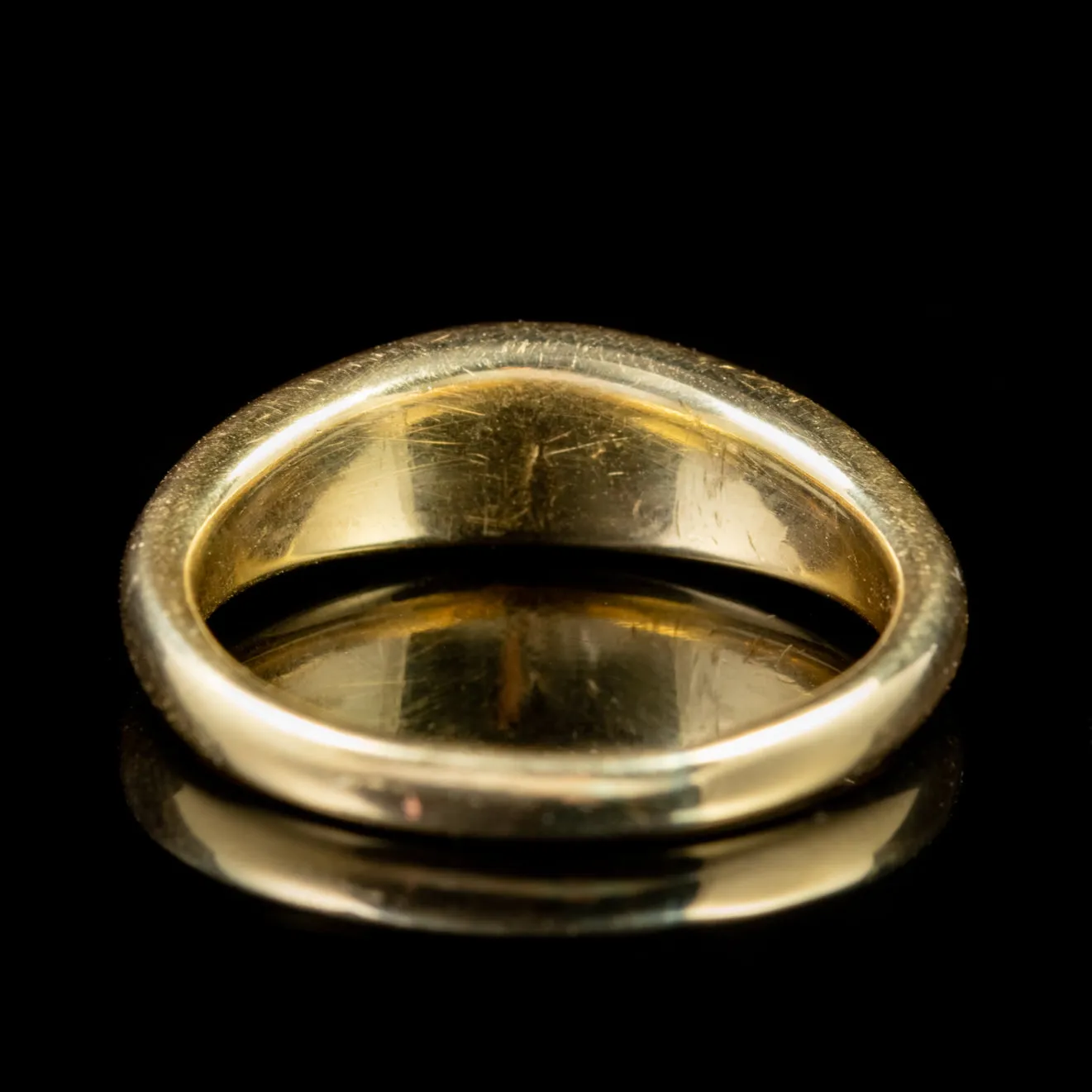 Antique 18Ct Gold Edwardian Suffragette Ring Circa 1910