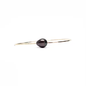 Black Baroque Pearl Cuff