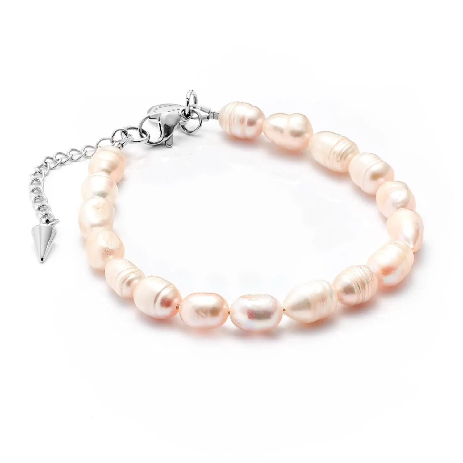 Blanc / Bracelet / Pearl   Silver