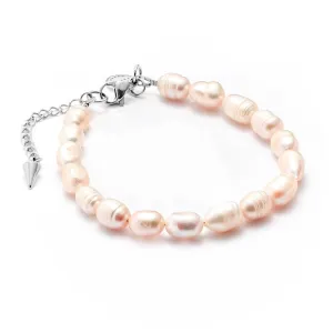 Blanc / Bracelet / Pearl   Silver