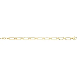 Cable Chain Hollow Bracelet