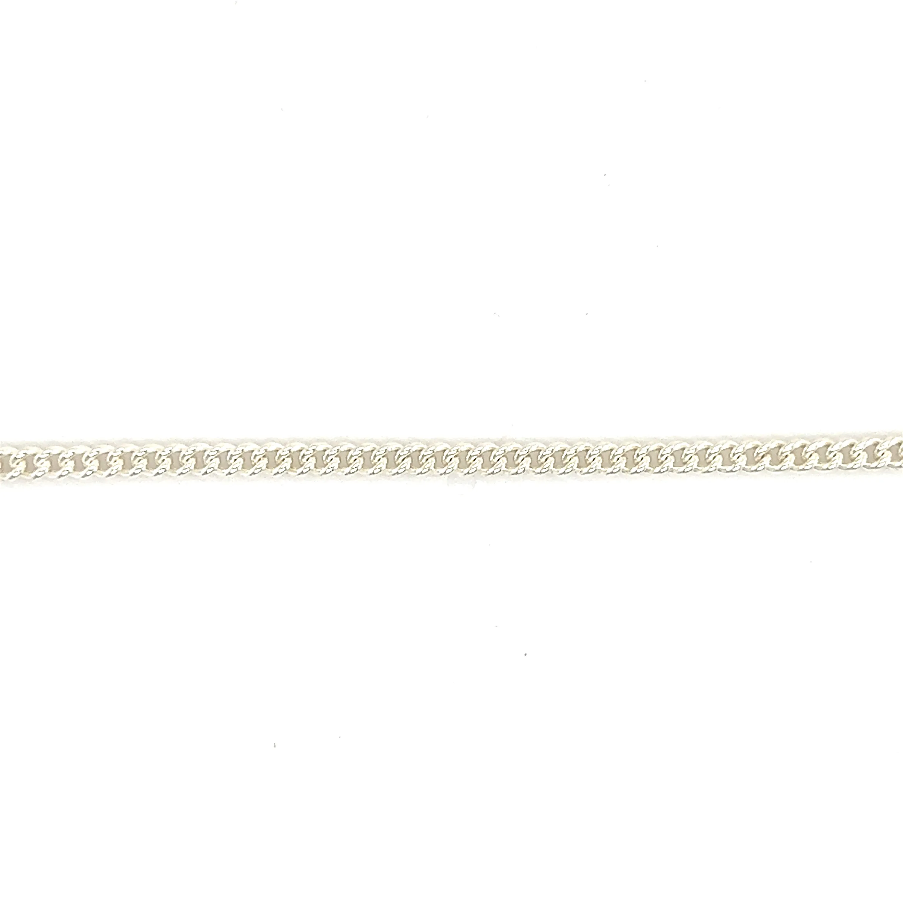 Curb Chain 2.25mm in Sterling Silver