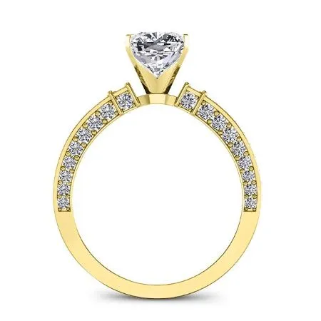 Daphne - Cushion Lab Diamond Engagement Ring (IGI Certified)