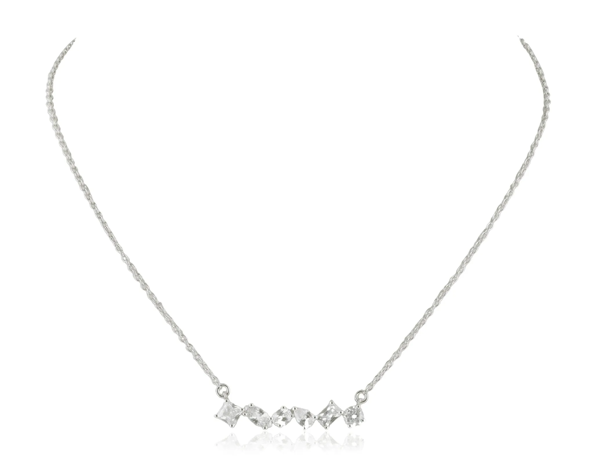 Forever Bloom CZ Necklace