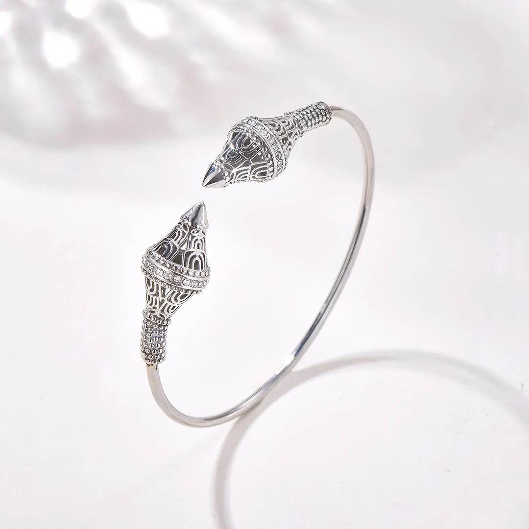 Lantern / Bangle Silver