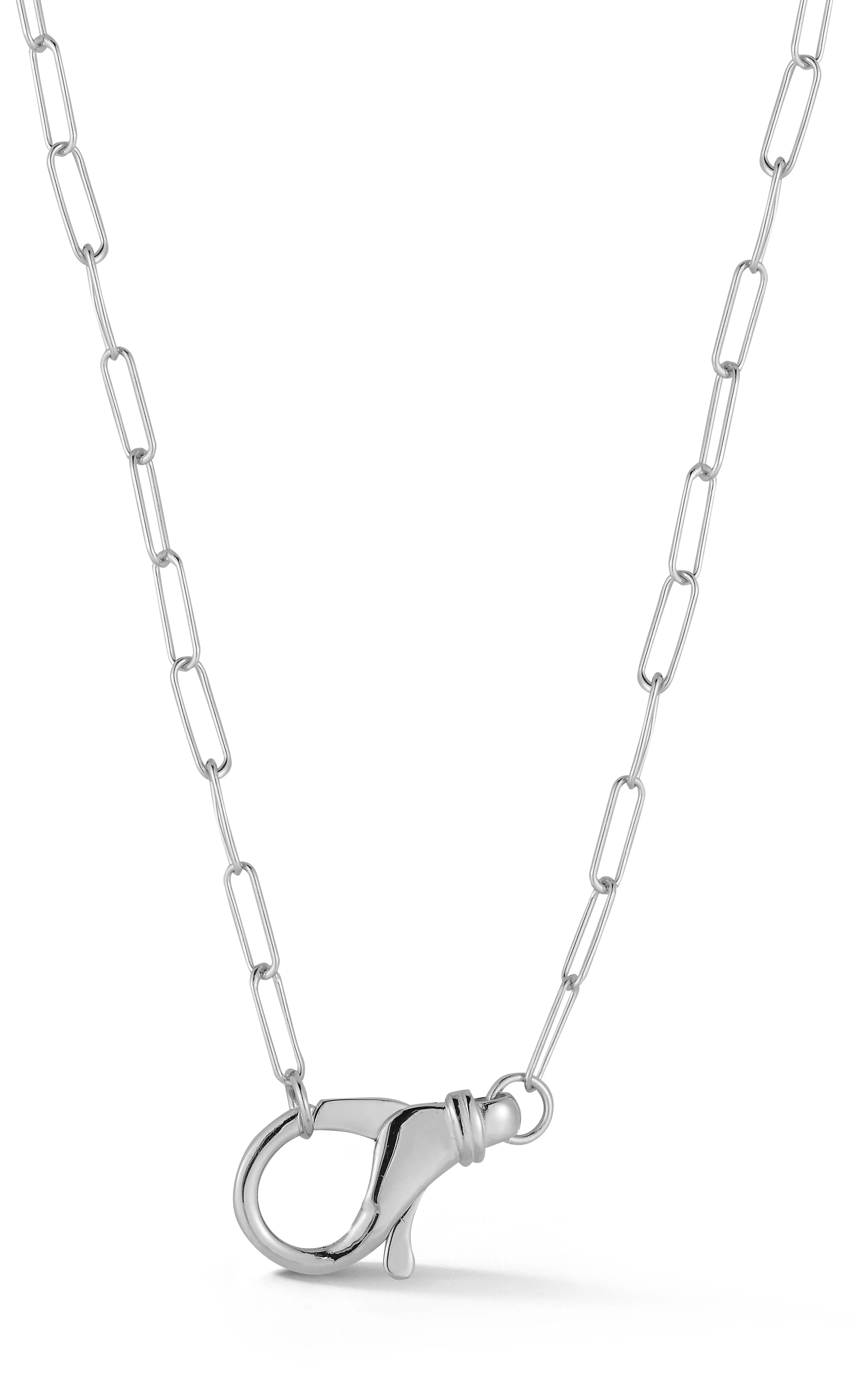 Large Clasp Link Necklace