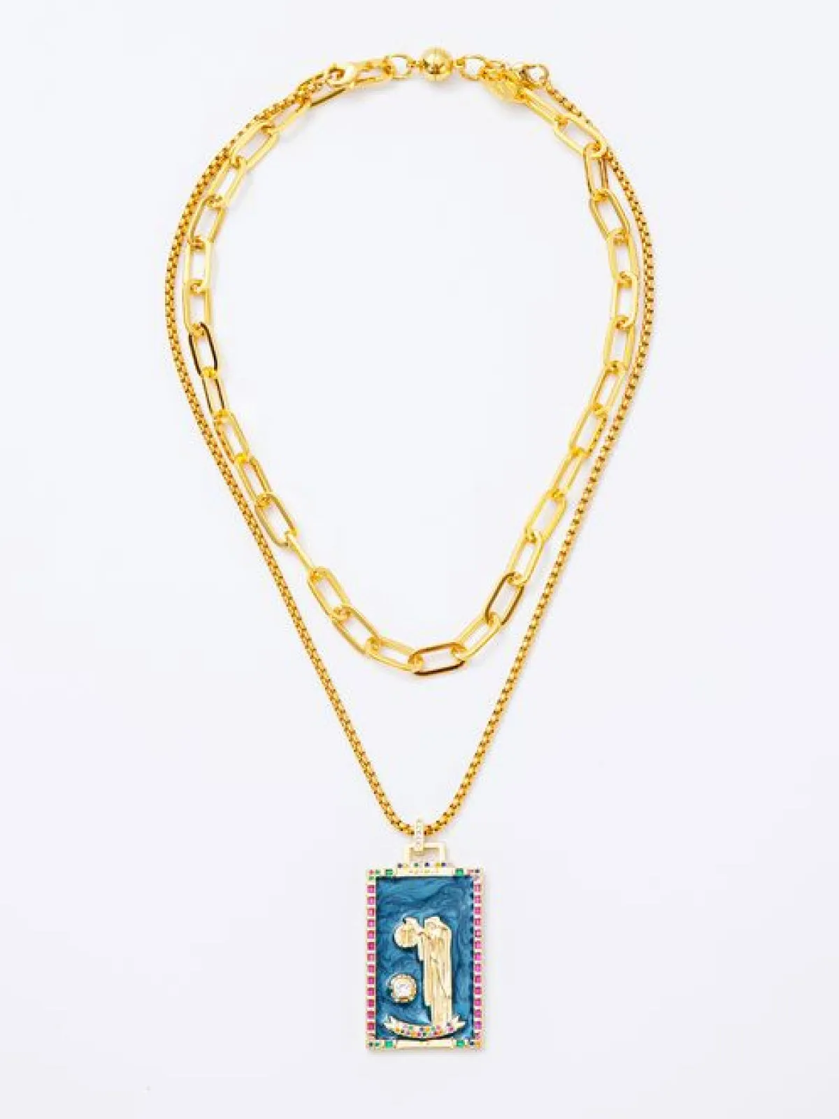 Melania Fortune Tarot Cards Pendant Necklace