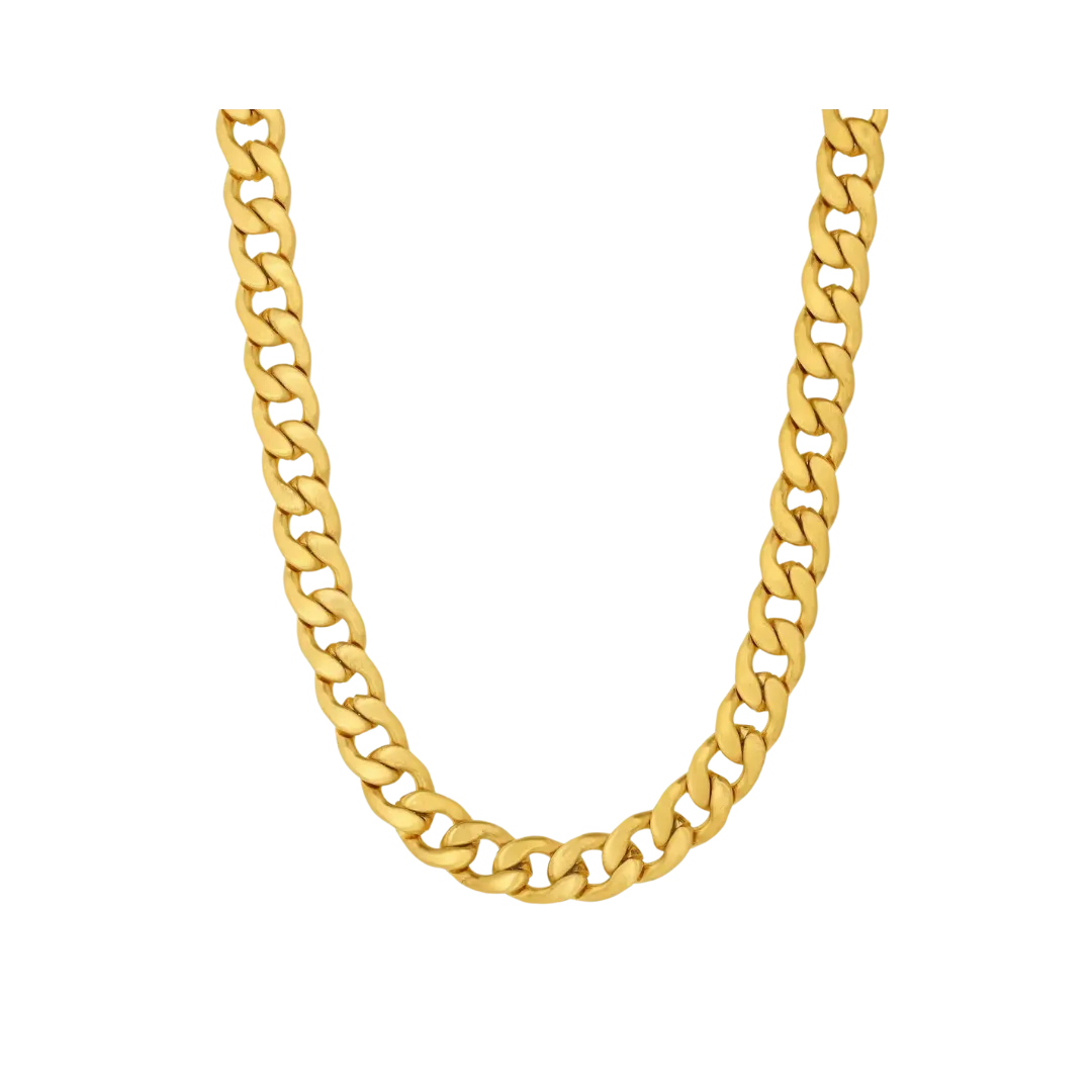 Montana Silversmiths Men's Gold Cuban Link Chain