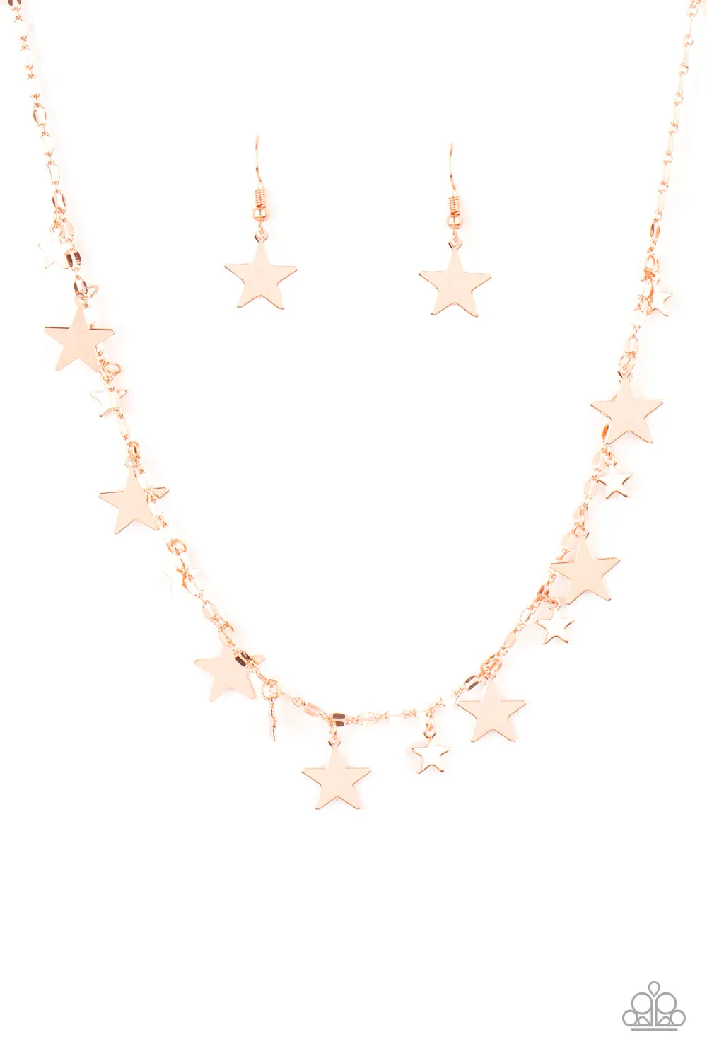 Necklace Starry Shindig - Copper Americana S130