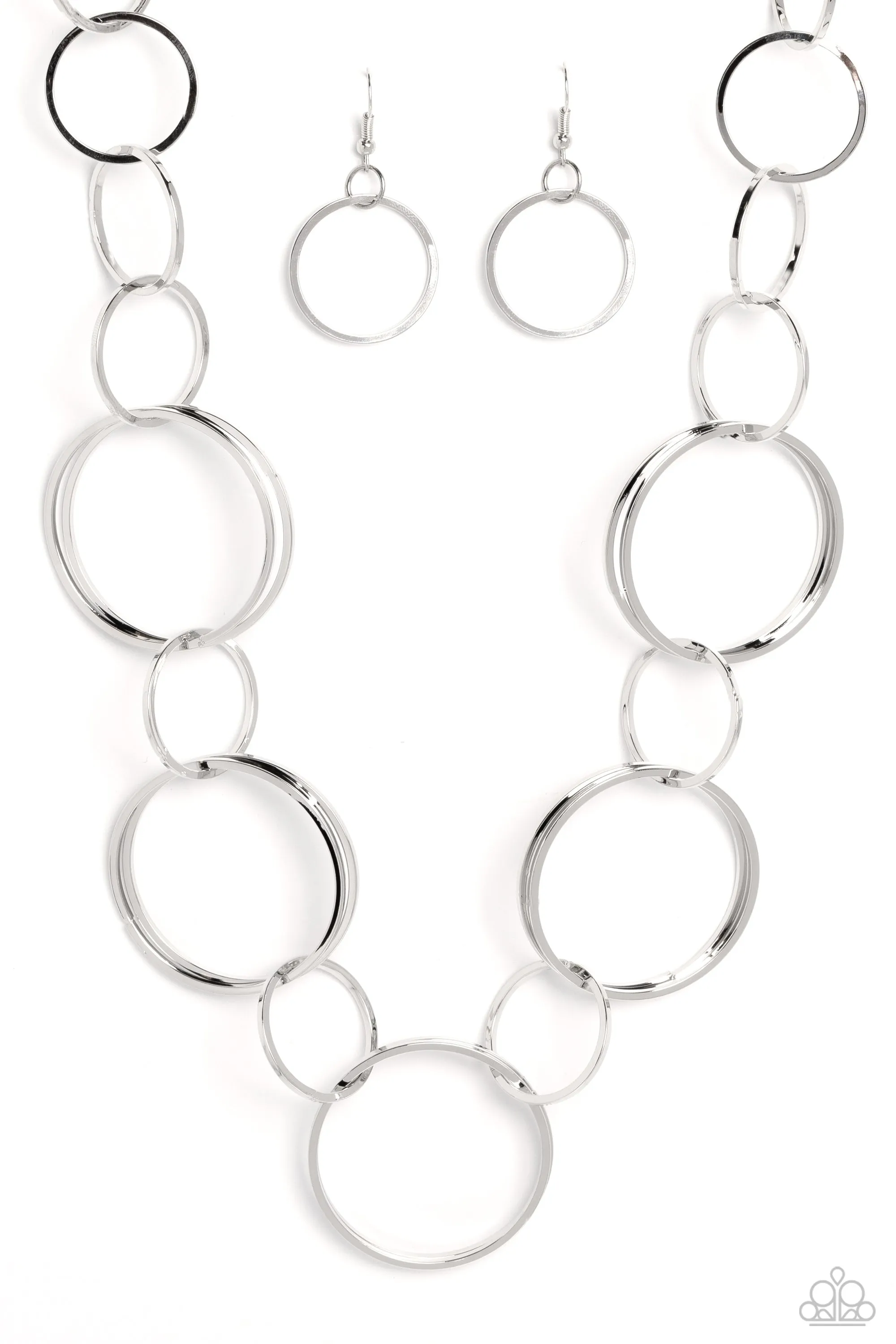 Necklaces Shimmering Symphony - Silver N213