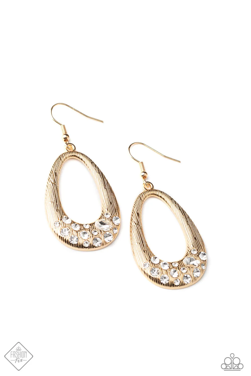 Paparazzi Earrings Fashion Fix Dec 2020 ~ Better LUXE Next Time - Gold