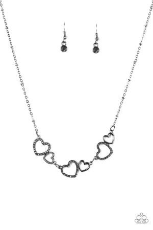 Paparazzi Necklace ~ A LUST-Have - Black