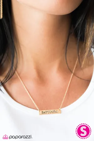 Paparazzi Necklace ~ Always BeYOUtiful - Gold