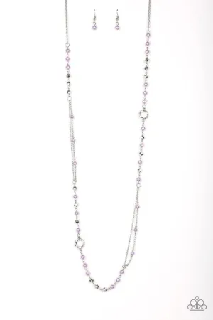 Paparazzi Necklace ~ Really Refined - Purple