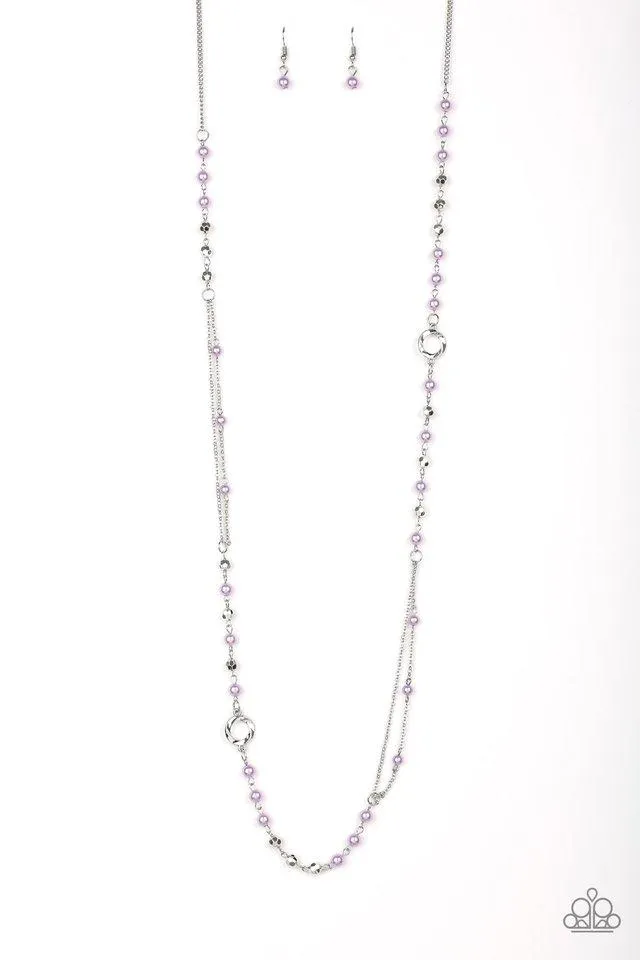 Paparazzi Necklace ~ Really Refined - Purple