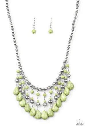 Paparazzi Necklace ~ Rural Revival - Green