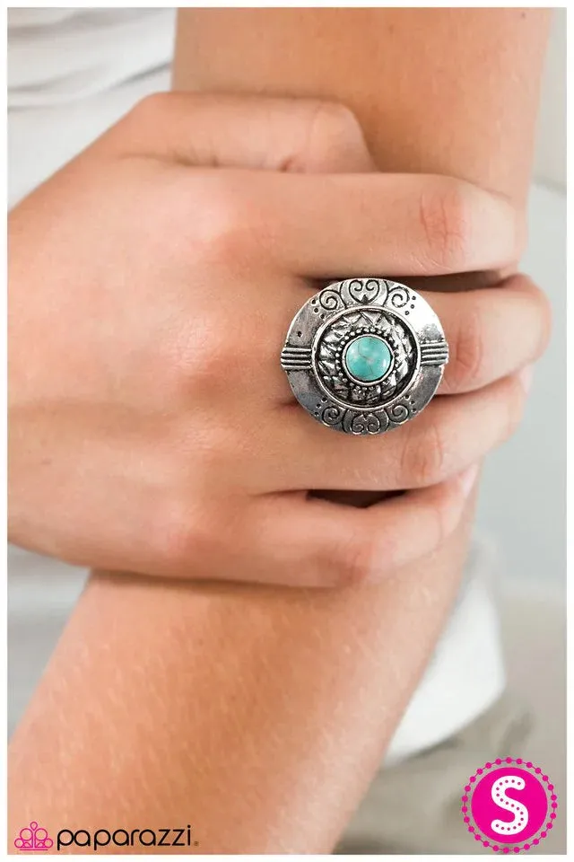 Paparazzi Ring ~ Atlas - Blue