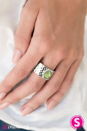 Paparazzi Ring ~ Its Not Easy Being A Princess - Green