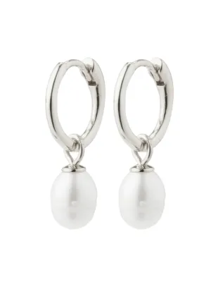 PILGRIM Berthe Pearl Hoop Earrings