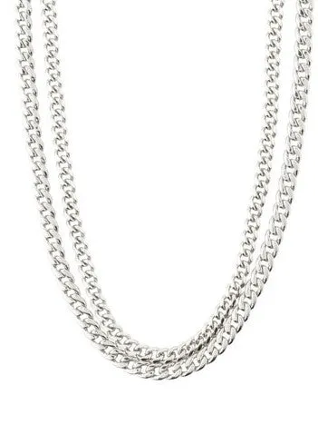 PILGRIM Blossom 2-in-1 Chain Necklace