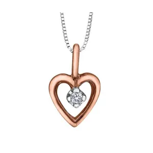 "ROSSIE" DIAMOND HEART