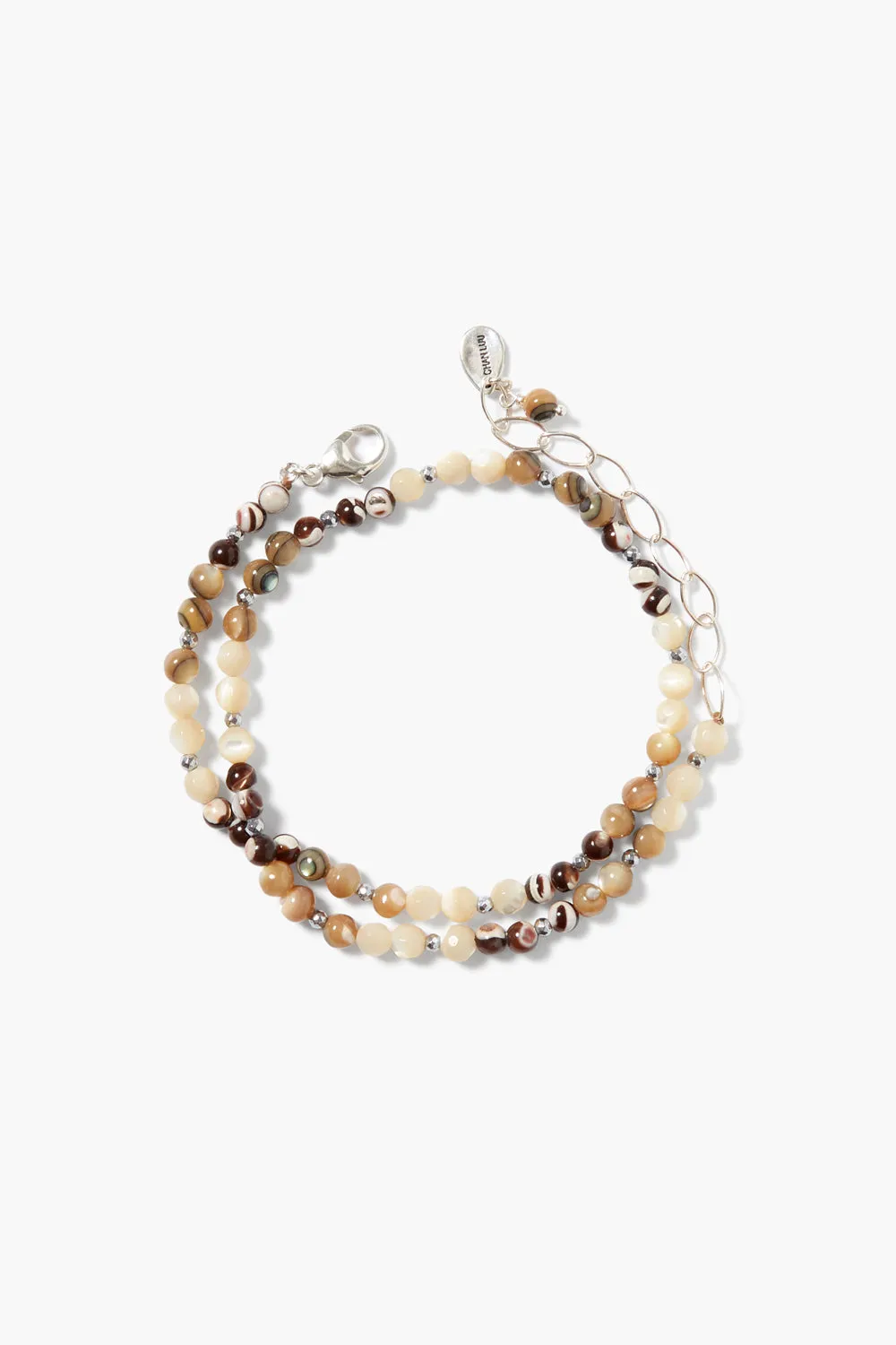 Rio Naked Wrap Bracelet Natural Mix