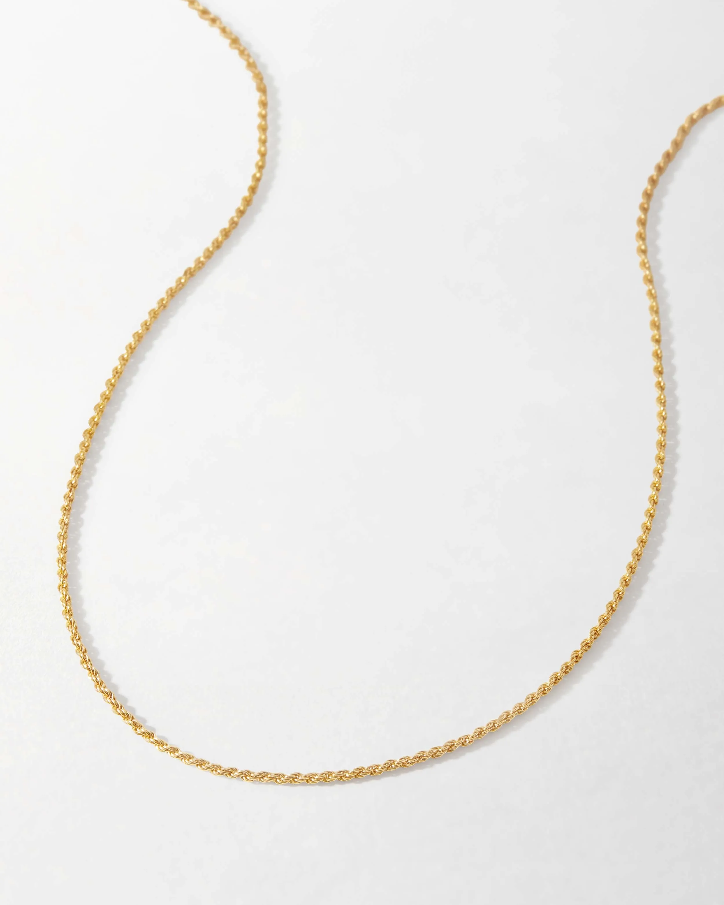 Rope Chain Necklace - Gold