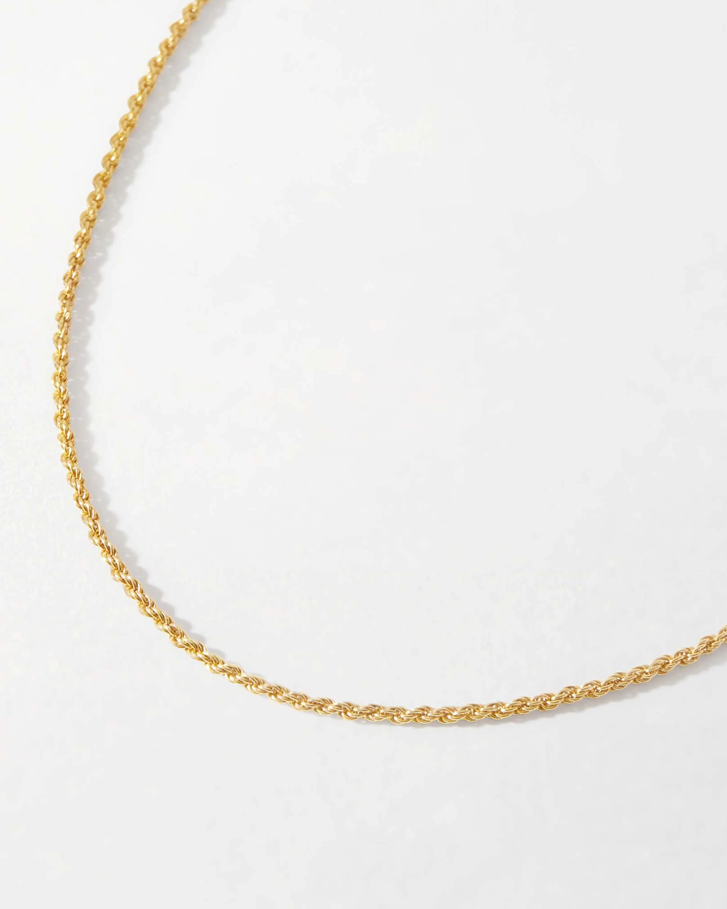 Rope Chain Necklace - Gold