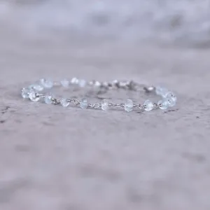 Soothing Rhythm  - Aquamarine Bracelets