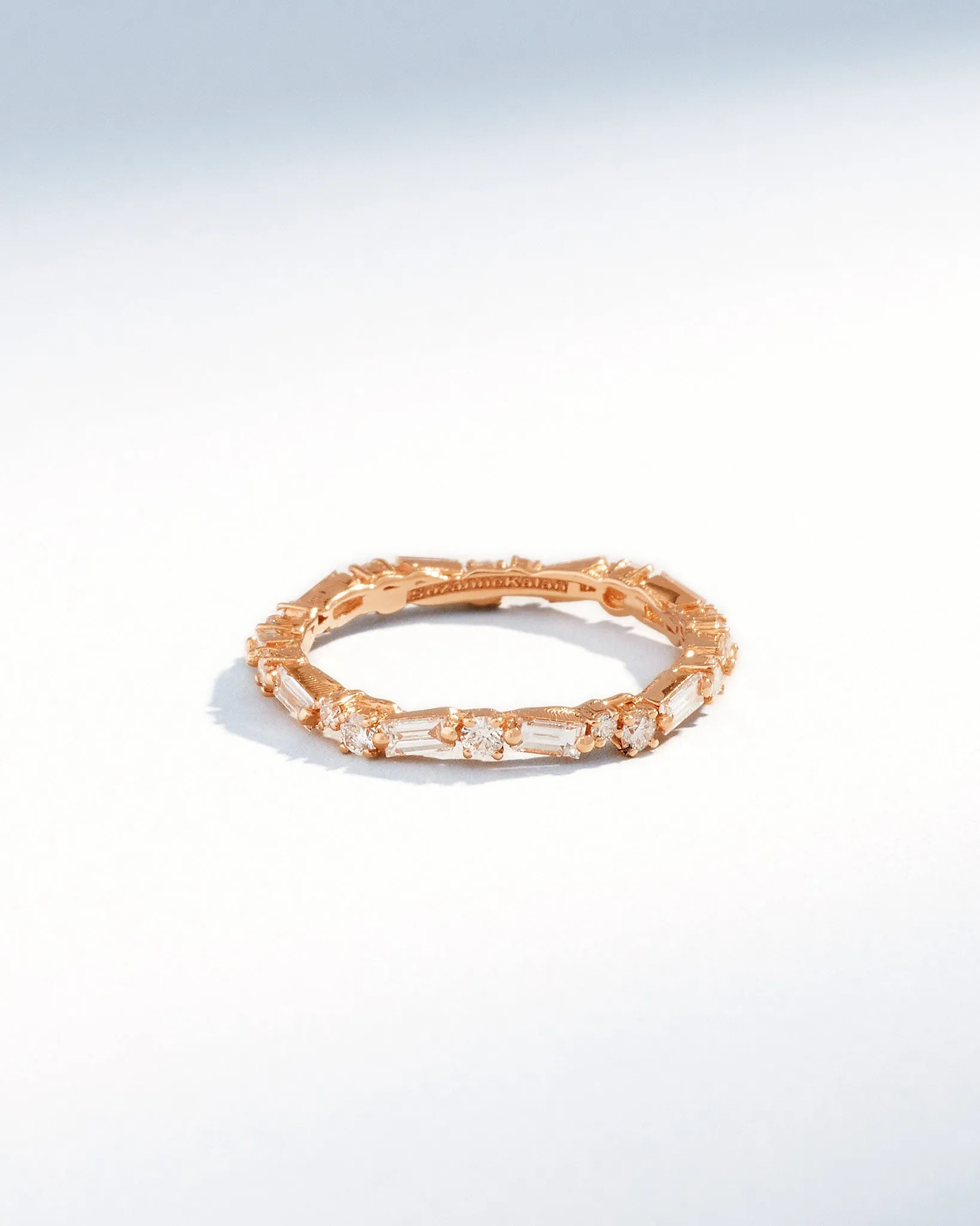 Thin Mix Diamond Eternity Band