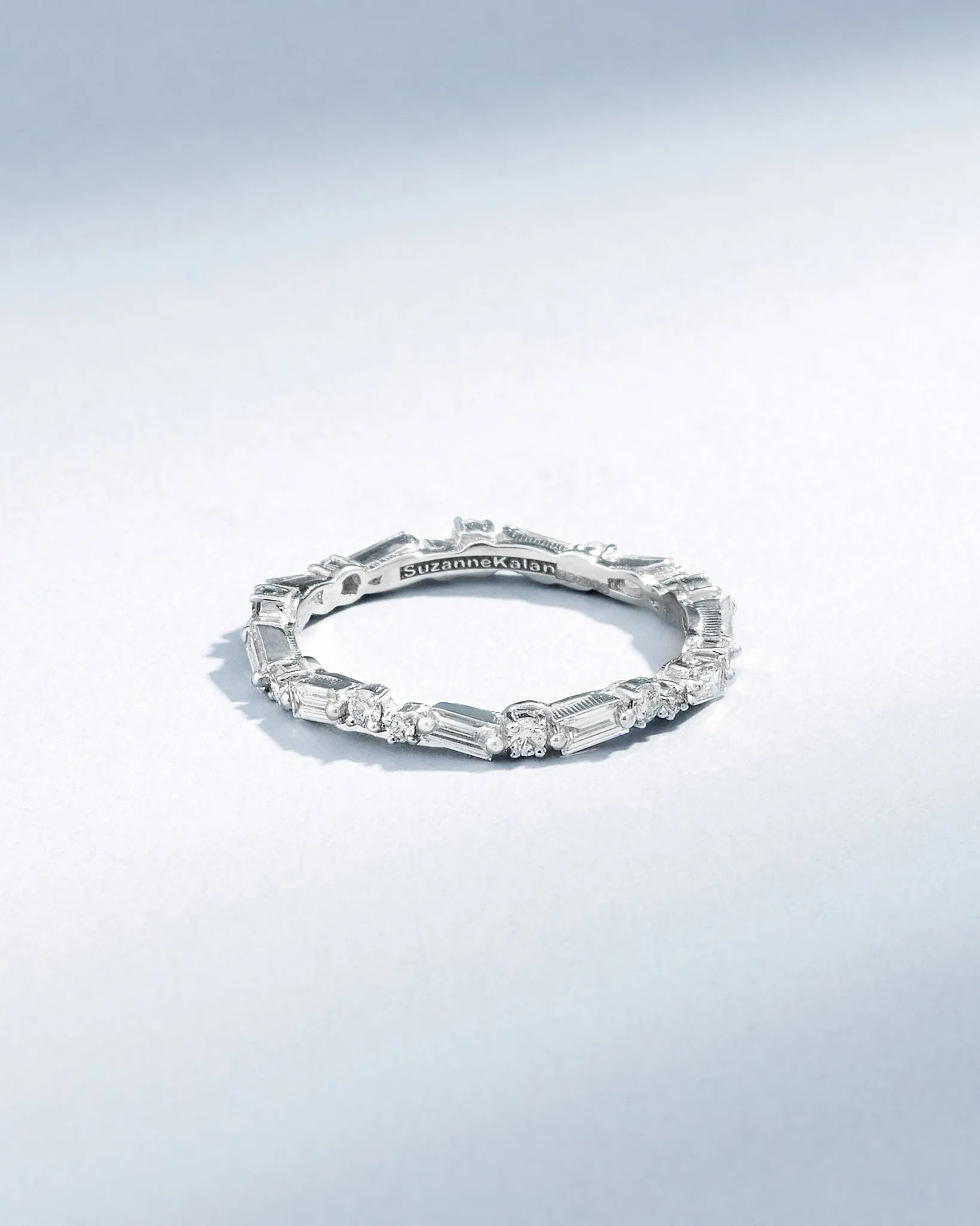 Thin Mix Diamond Eternity Band