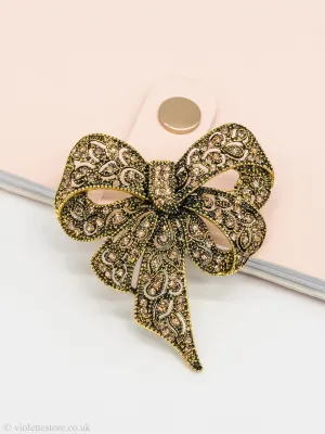 Vintage Bow Brooches