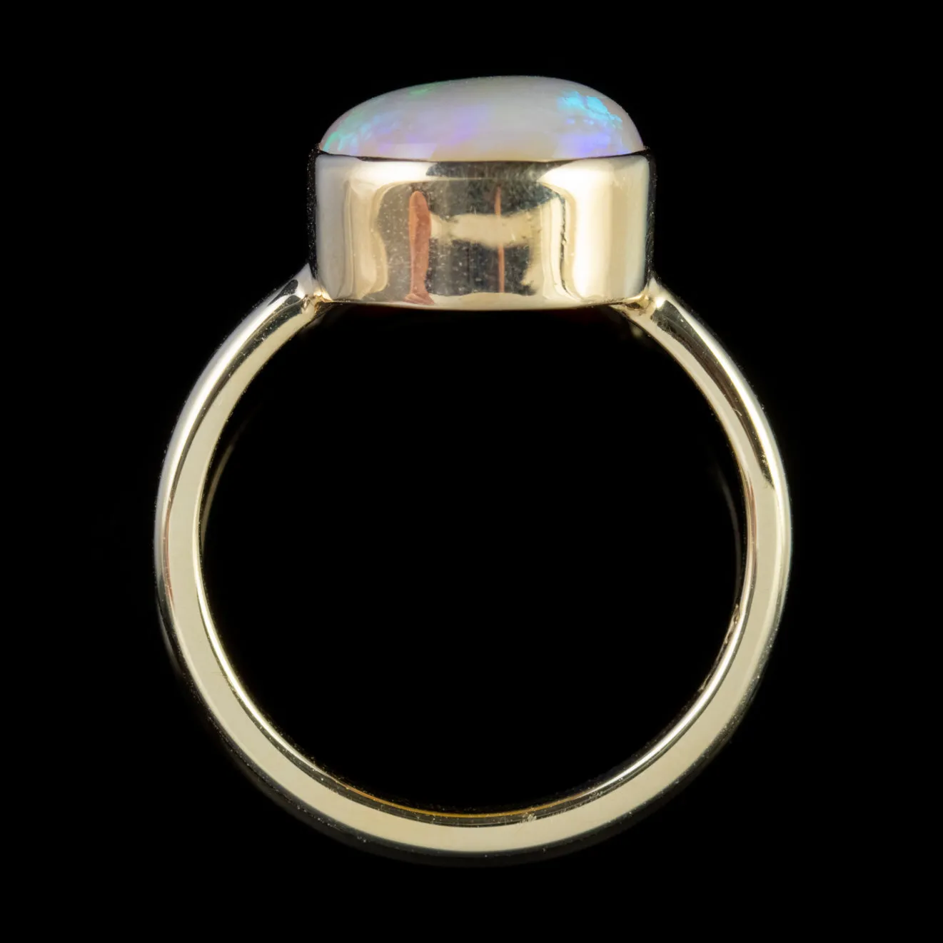 Vintage Opal Ring 18Ct Gold Circa 1930