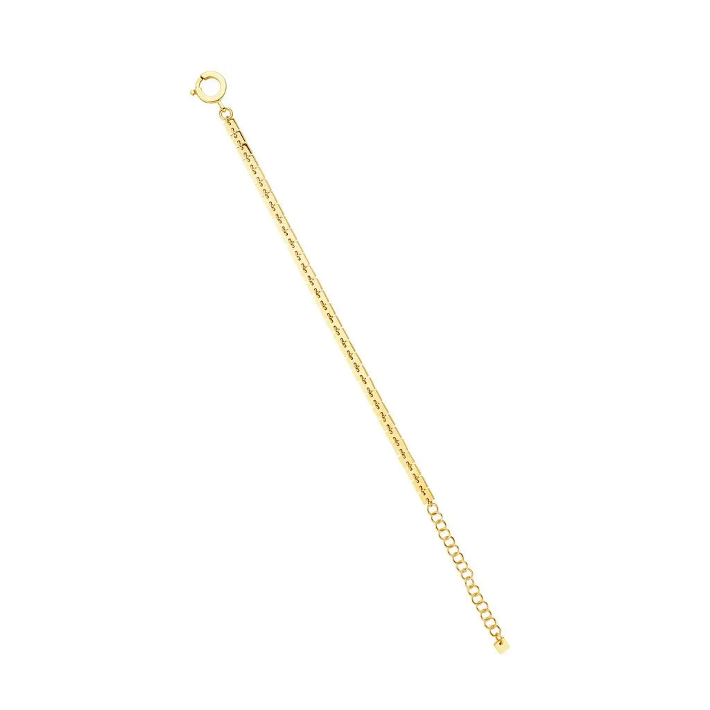 Yellow Gold Foundation Chain Bracelet